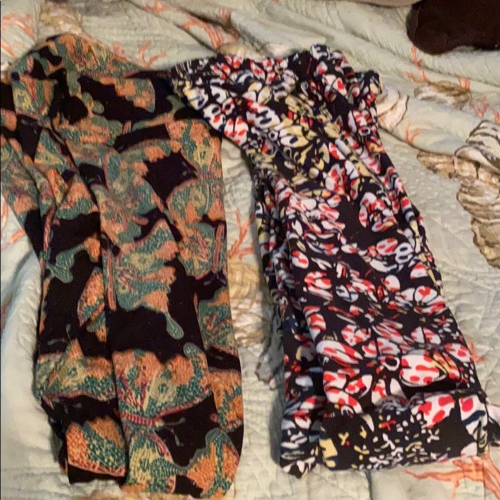 Two pairs of LuLaRoe Leggings